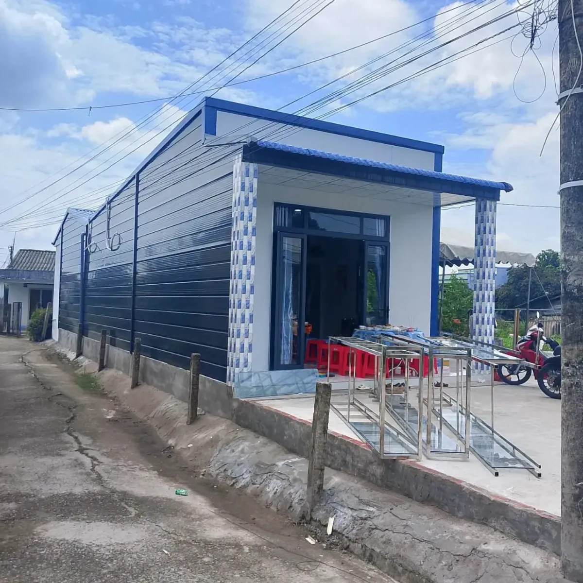 Thi công nhà lắp ghép Định Hoá, Thái Nguyên
