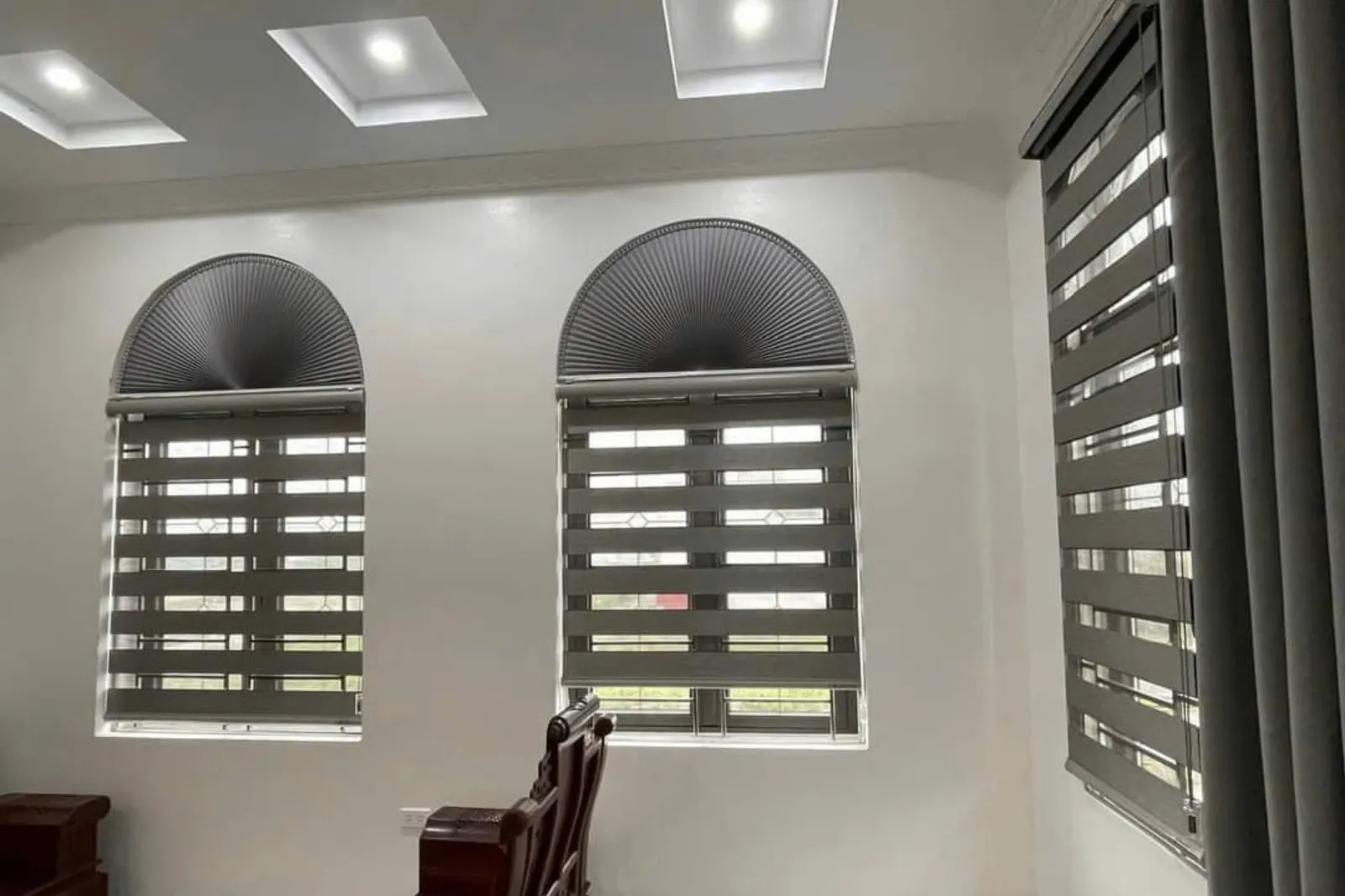 Lắp đặt rèm cầu vồng phường Gia Sàng, tỉnh Thái Nguyên